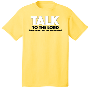 Talk to the Lord. No Smartphone Required
