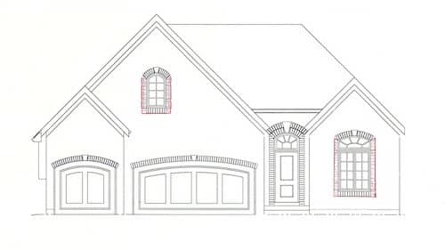 Bellah Homes: 1.5 Story Plan A